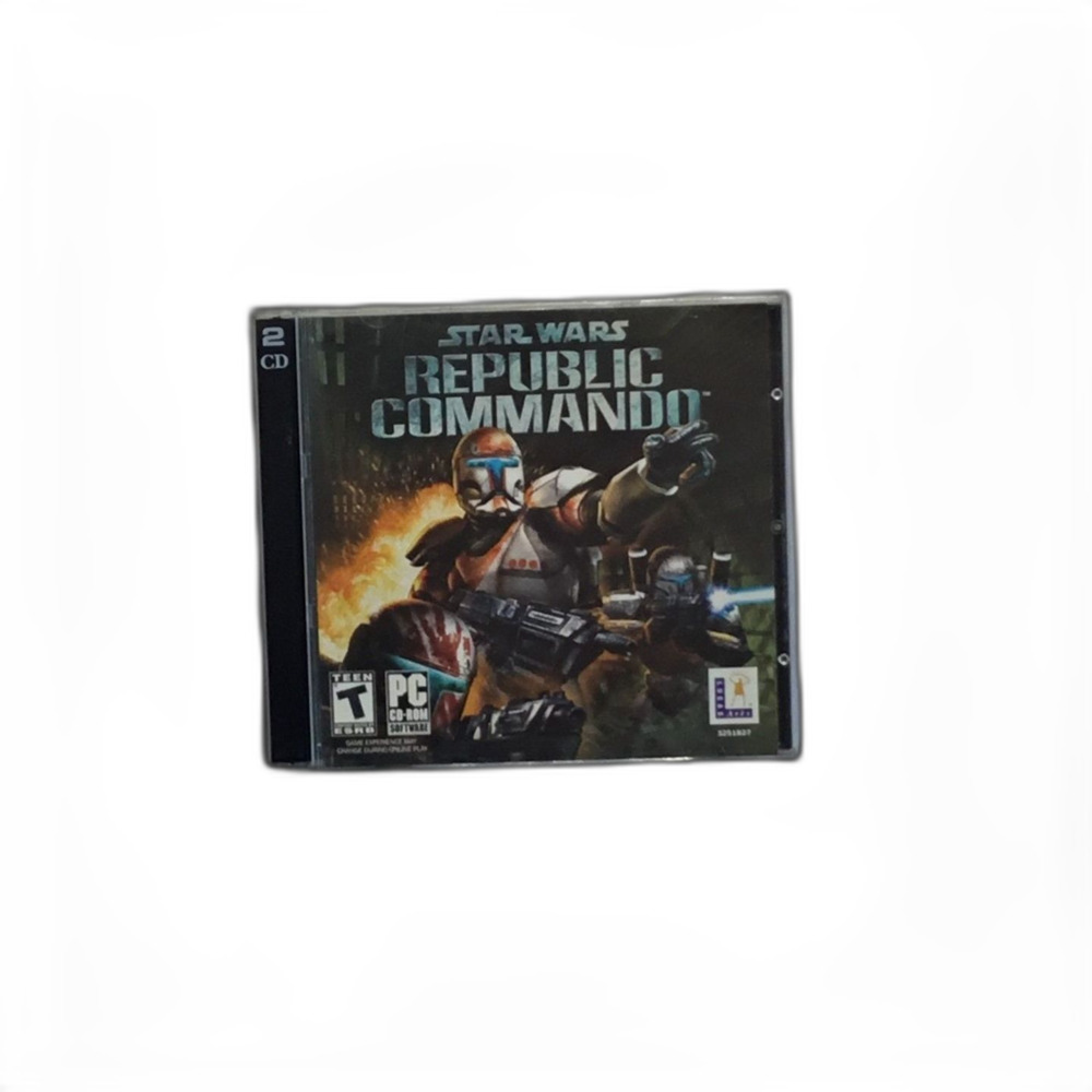 Star Wars Republic Commando PC Game 2005 2 Disc Set Original Retro CD